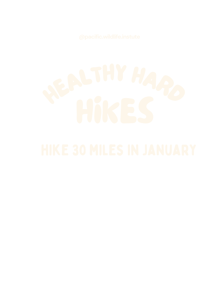 Healthy Hikes - Hike 30 Miles in January